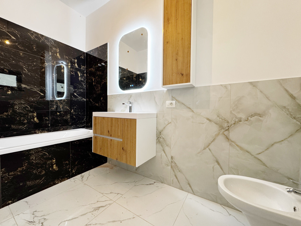 Duplex 3 camere, 340 teren, 75mp utili + 15mp terasa -Mosnita Noua