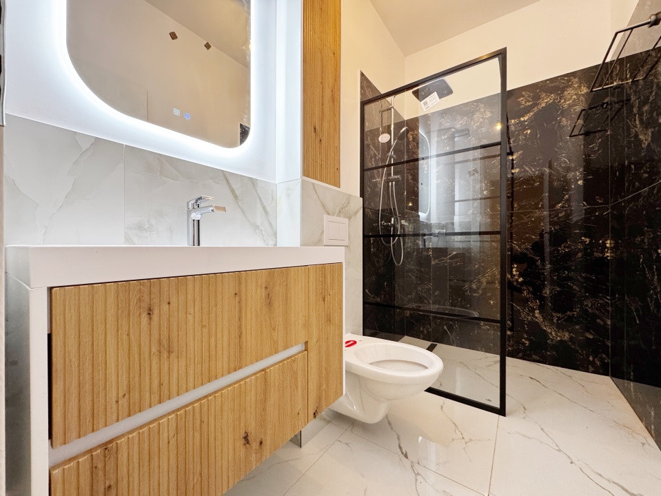 Duplex 3 camere, 340 teren, 75mp utili + 15mp terasa -Mosnita Noua