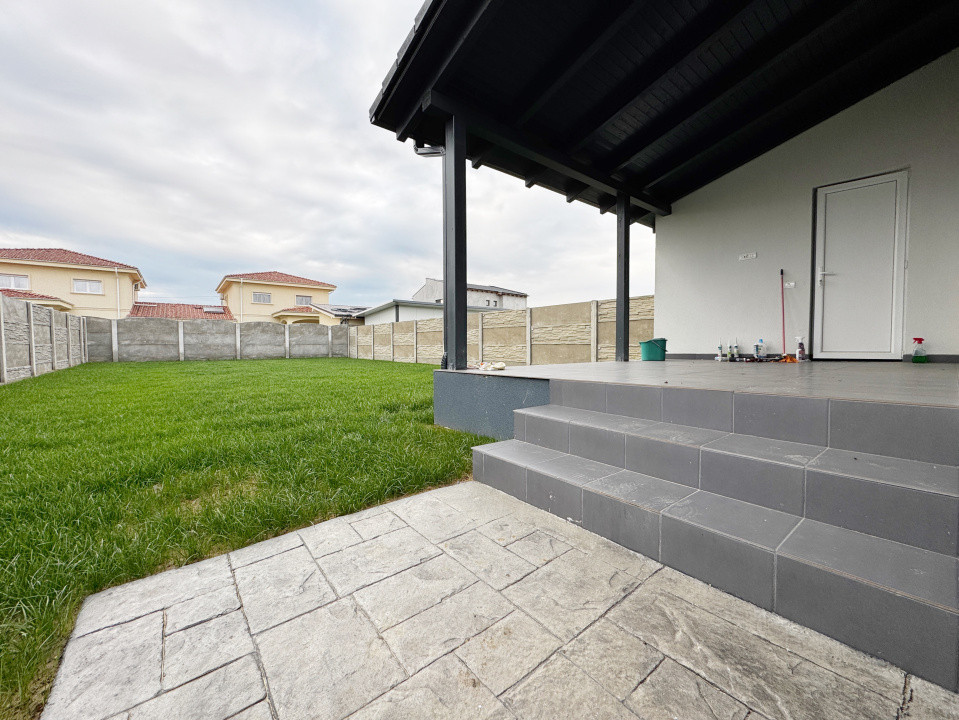 Duplex 3 camere, 340 teren, 75mp utili + 15mp terasa -Mosnita Noua