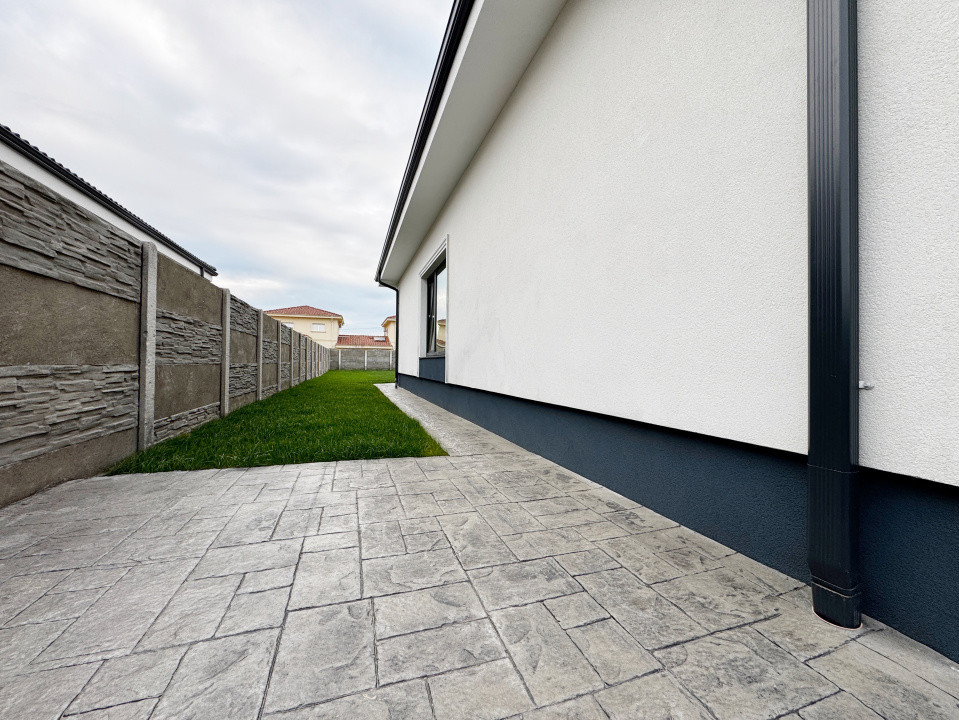 Duplex 3 camere, 340 teren, 75mp utili + 15mp terasa -Mosnita Noua