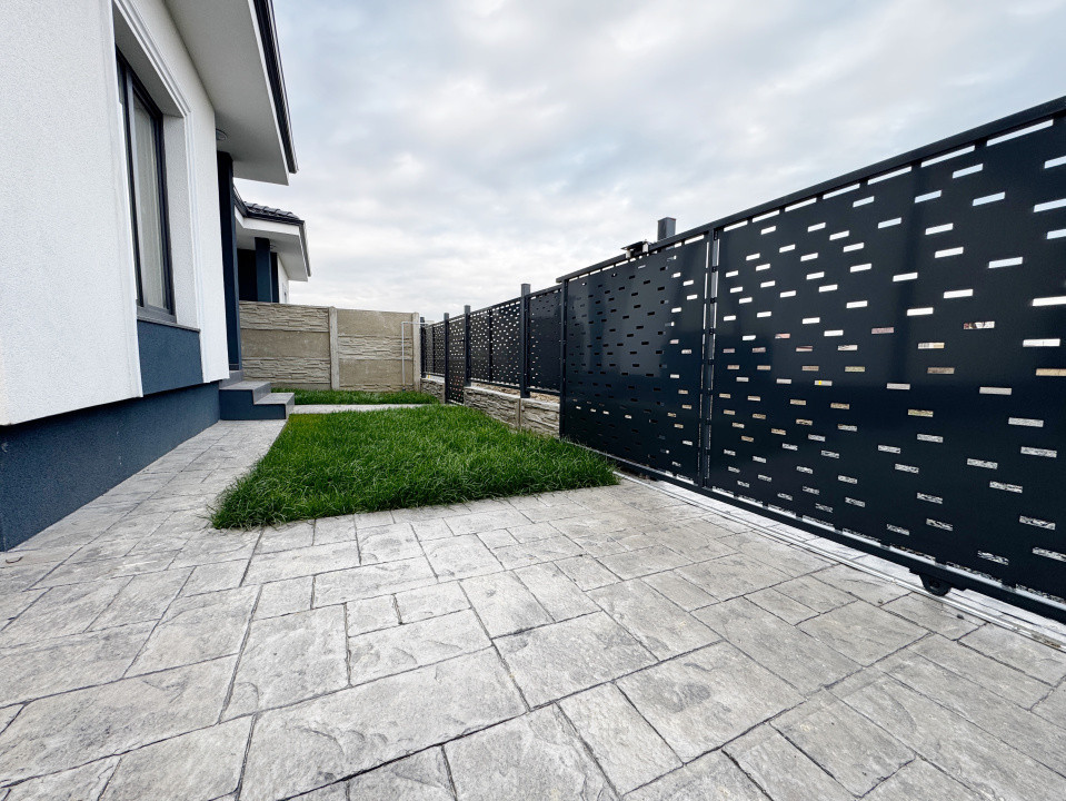 Duplex 3 camere, 340 teren, 75mp utili + 15mp terasa -Mosnita Noua