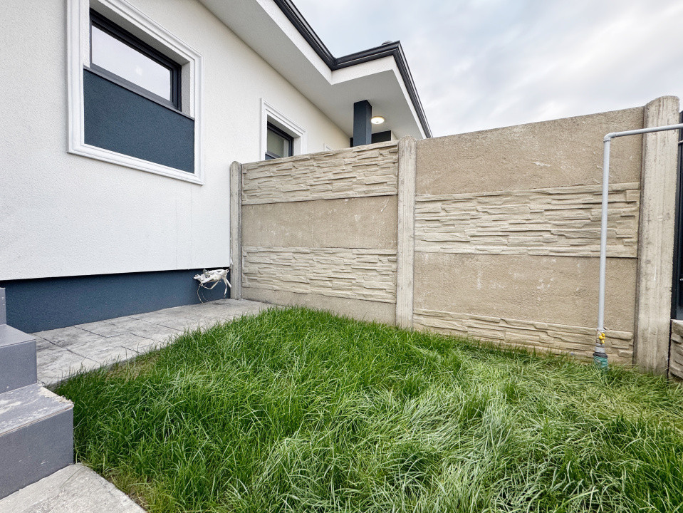 Duplex 3 camere, 340 teren, 75mp utili + 15mp terasa -Mosnita Noua