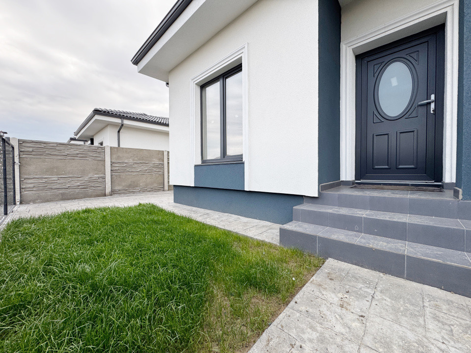 Duplex 3 camere, 340 teren, 75mp utili + 15mp terasa -Mosnita Noua