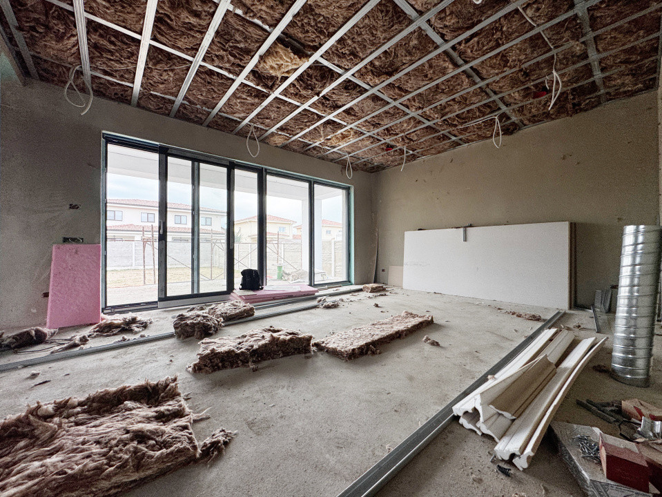 Casa individuala 4 camere, 604mp teren, 137mp utili - Mosnita Noua