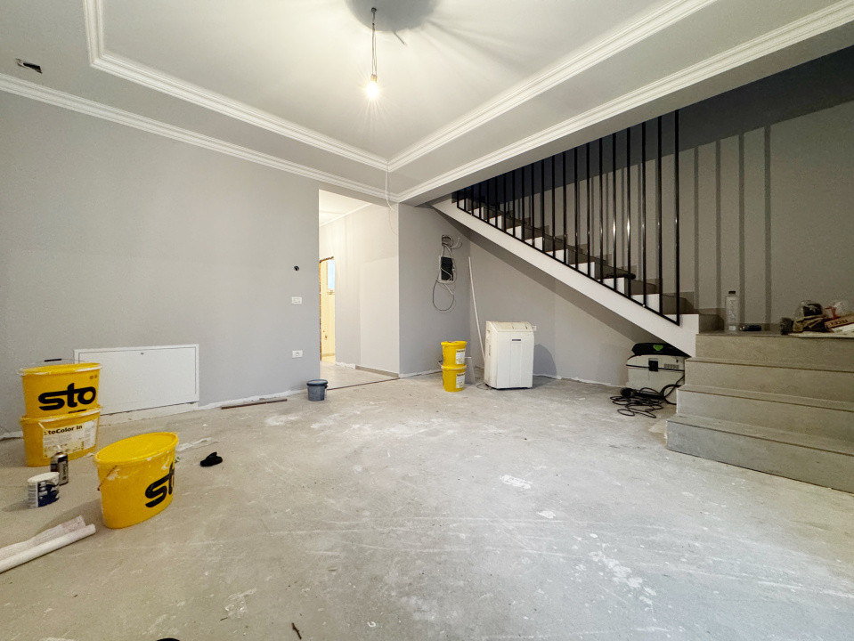 Duplex 4 camere, 95mp utili + 14mp terasa, 270mp teren, Mosnita Noua