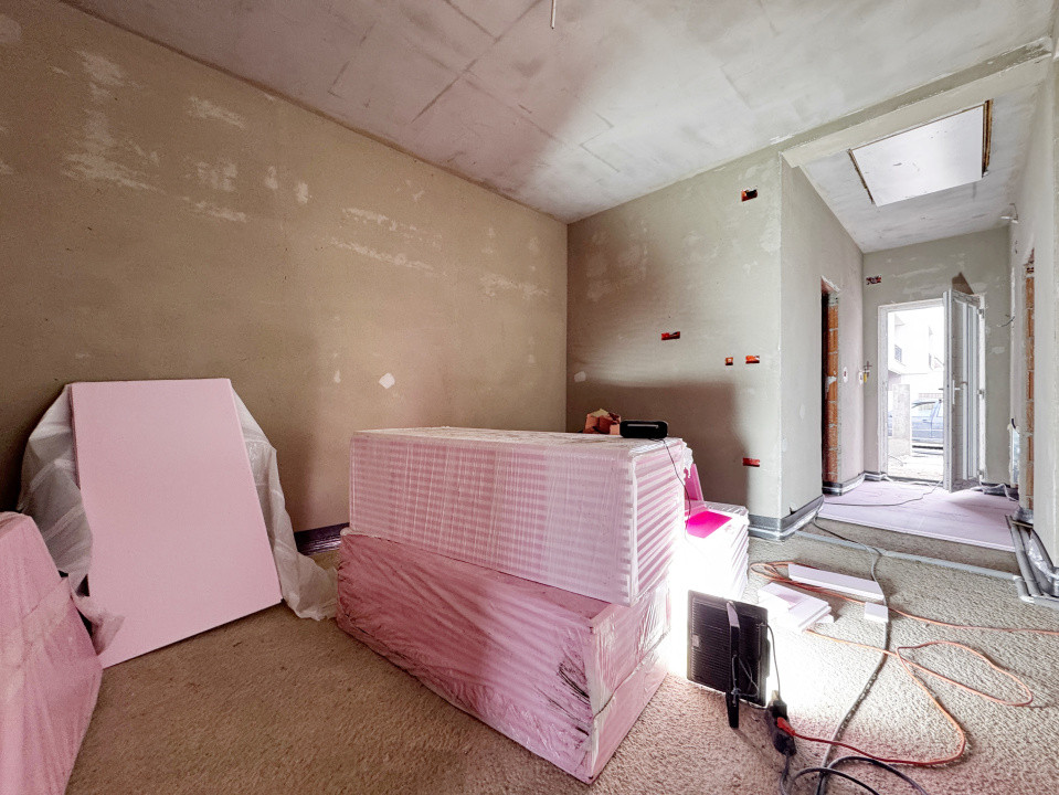 Duplex 3 camere, 78mp utili+ 21mp terasa, 285mp teren, Mosnita Noua