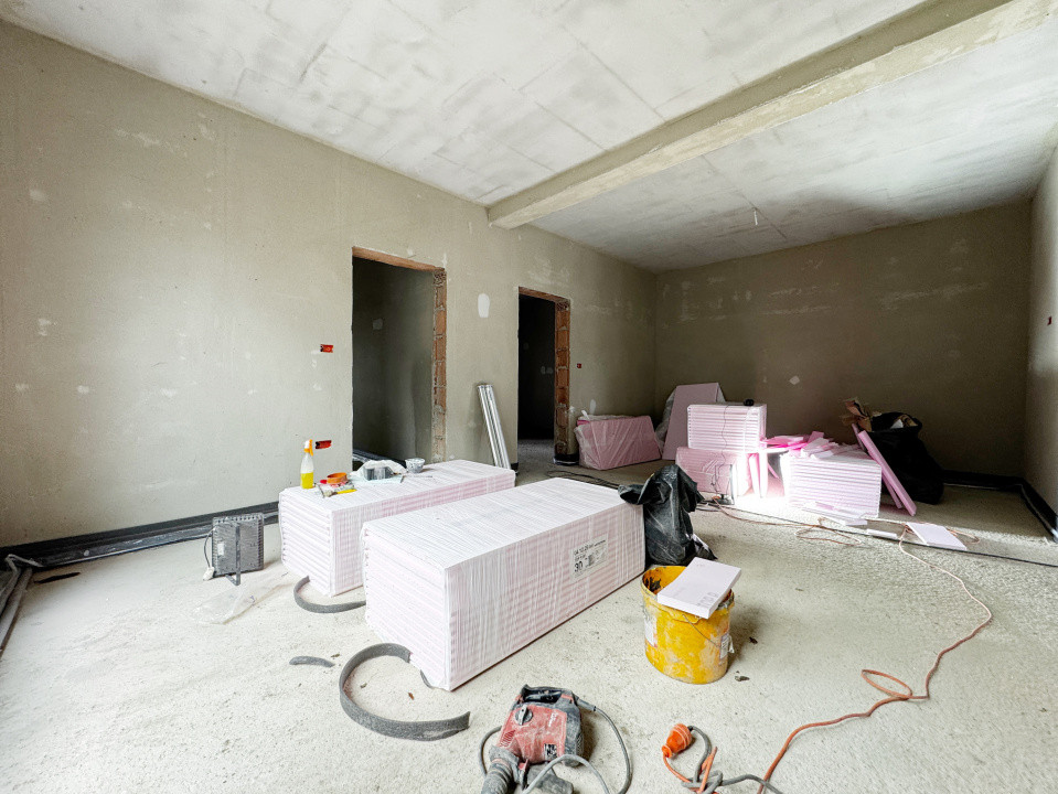 Duplex 3 camere, 78mp utili+ 21mp terasa, 285mp teren, Mosnita Noua