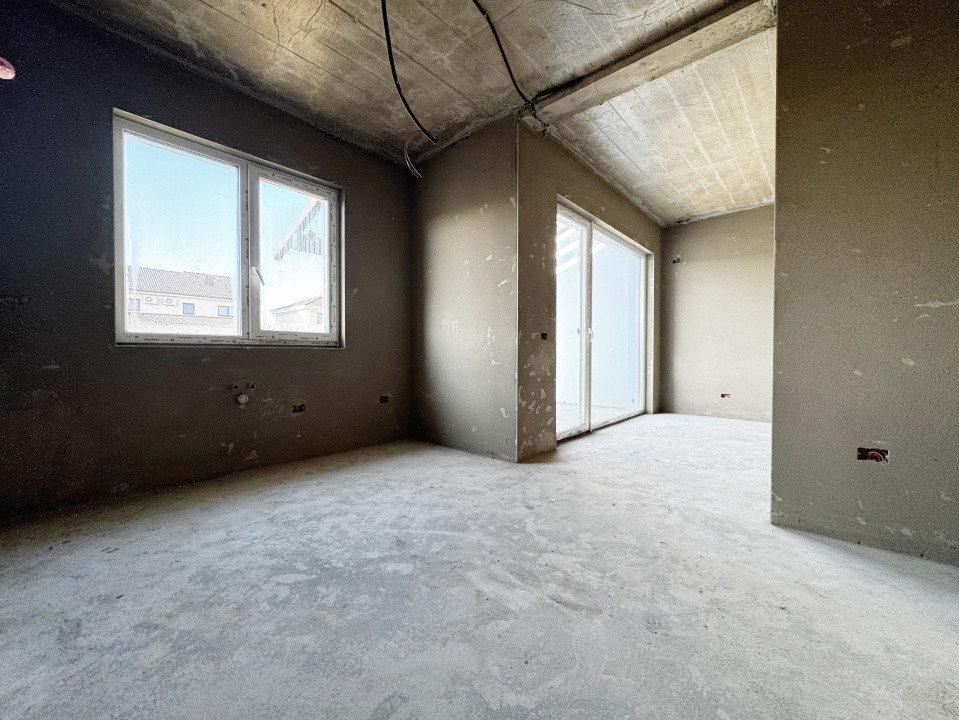 Duplex 3 camere 71mp utili + terasa 14mp, 315mp teren, Mosnita Noua 