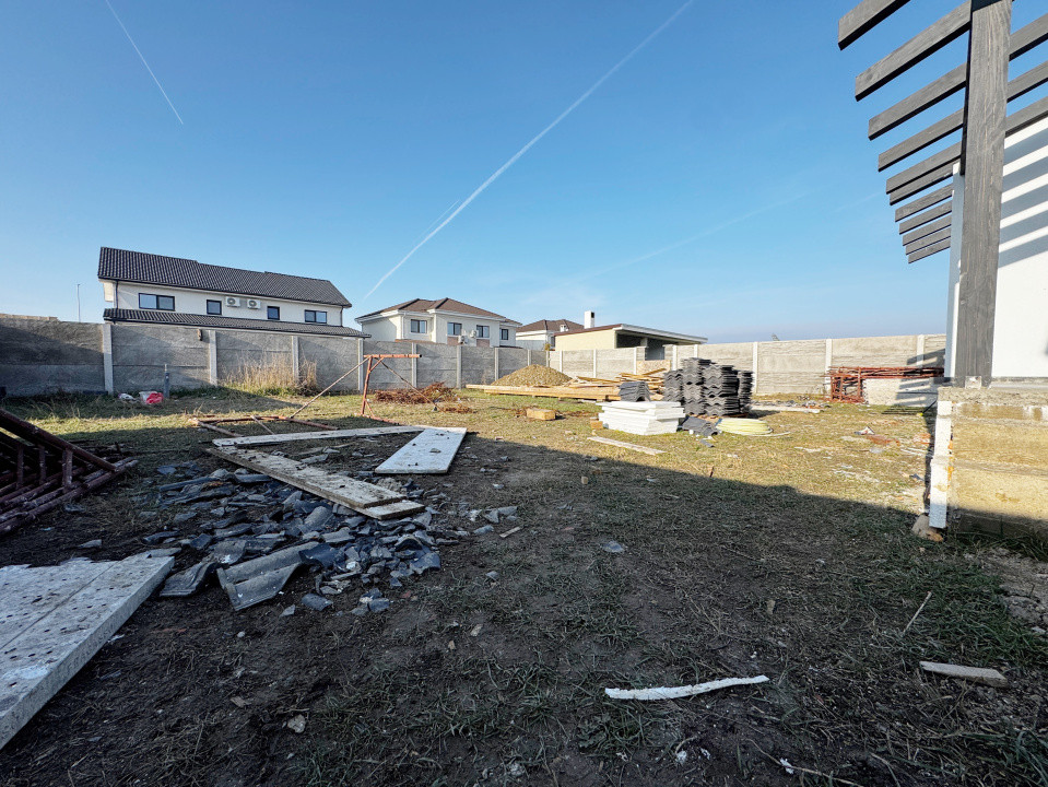 Duplex 3 camere 71mp utili + terasa 14mp, 315mp teren, Mosnita Noua 