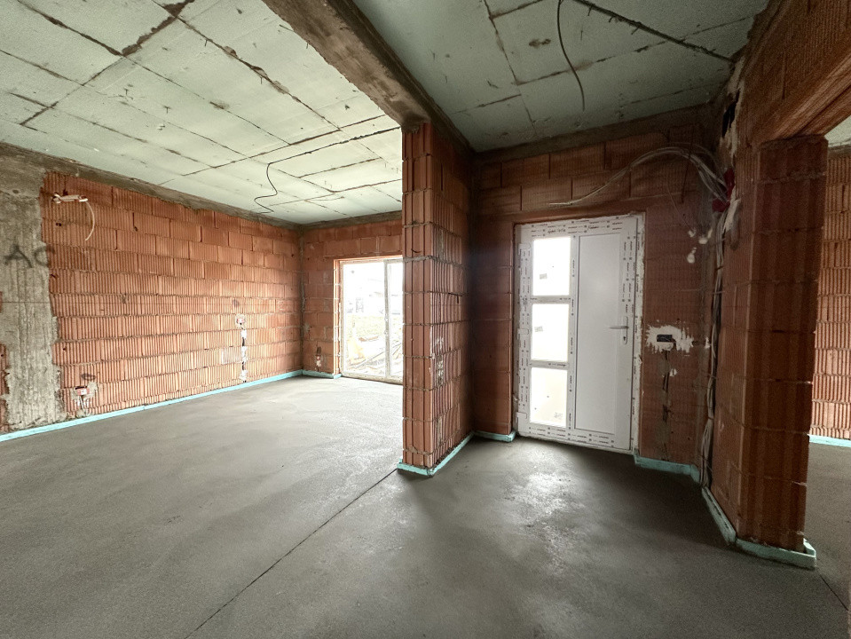 Casa individuala moderna, 3 camere, 68 mp utili, 290 mp teren - Sanandrei