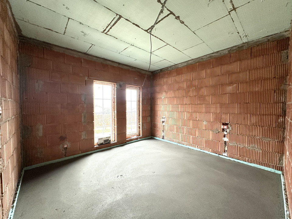 Casa individuala moderna, 3 camere, 68 mp utili, 290 mp teren - Sanandrei