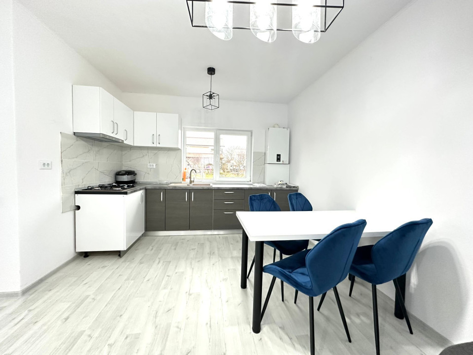 Duplex modern pe parter, 3 camere, 70 mp utili - Sanandrei