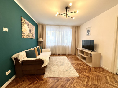 Apartament 2 camere la parter, 48 mp utili, Zona Take Ionescu