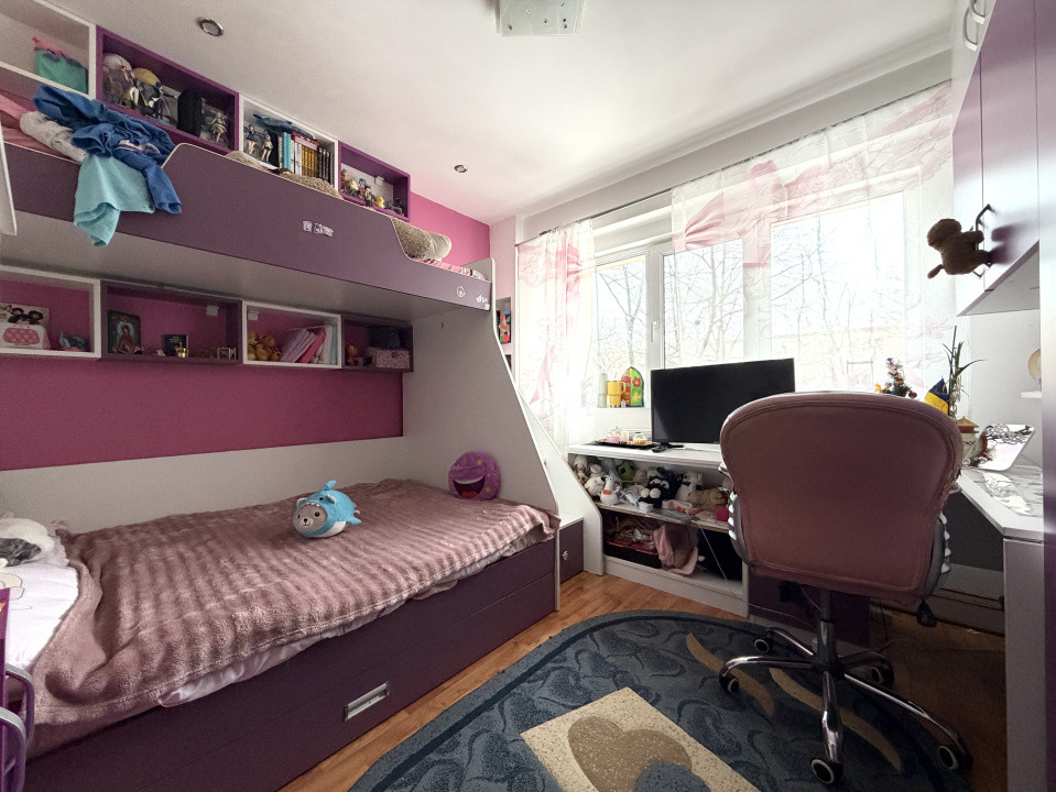 Apartament 3 camere,  78mp utili, etaj 2, balcon 4 mp - Zona Dacia