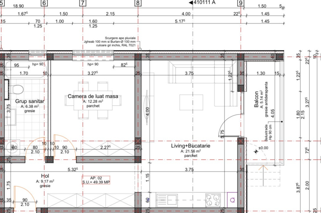 Apartament 2 camere, 50 mp cu GRADINA 50 mp-pe Calea Urseni