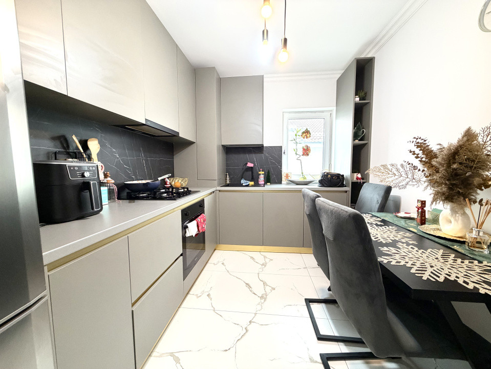 Apartament spatios, 2 camere, pod + boxa  - Giroc 