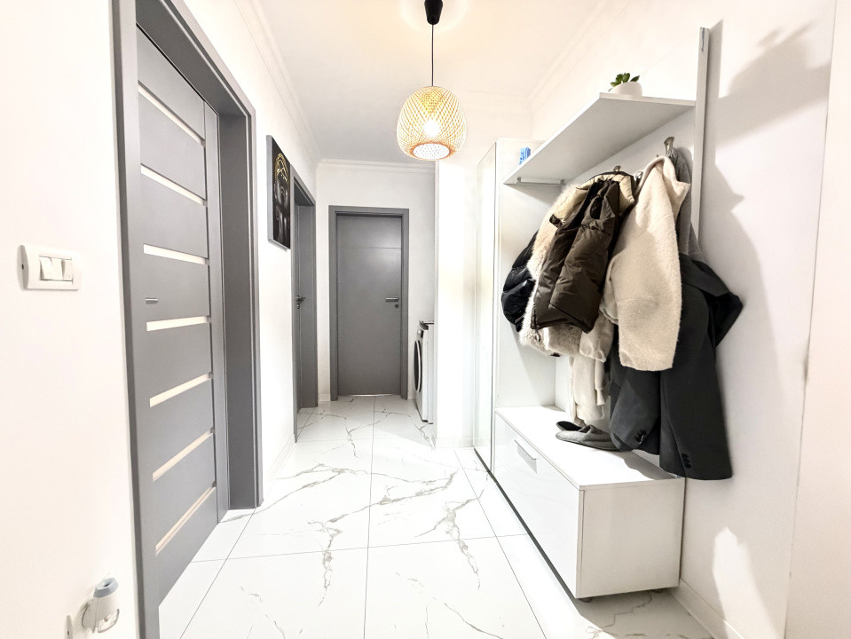 Apartament spatios, 2 camere, pod + boxa  - Giroc 