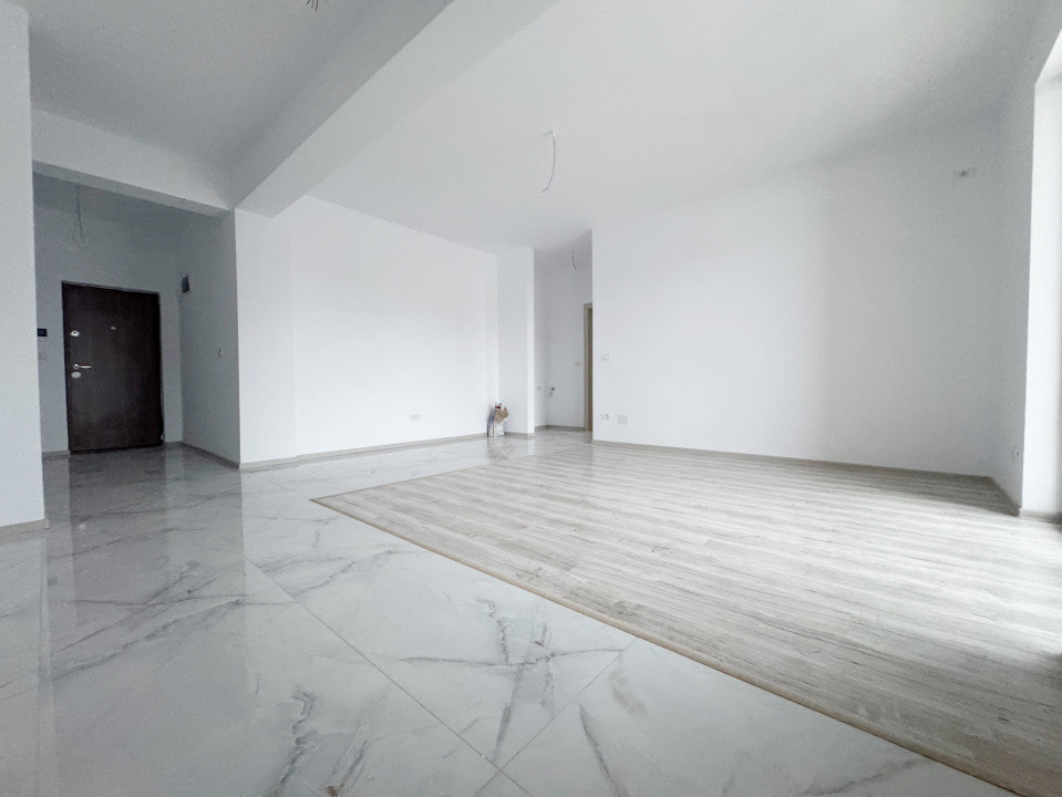 Apartament 2 camere 53mp utili + 7mp balcon, lift, etaj 1, ESO Giroc