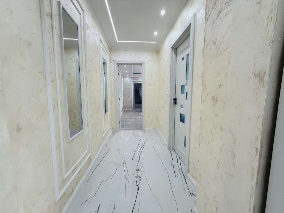 Apartament 3 camere, etaj 2, complet renovat, 67mp, zona Dambovita