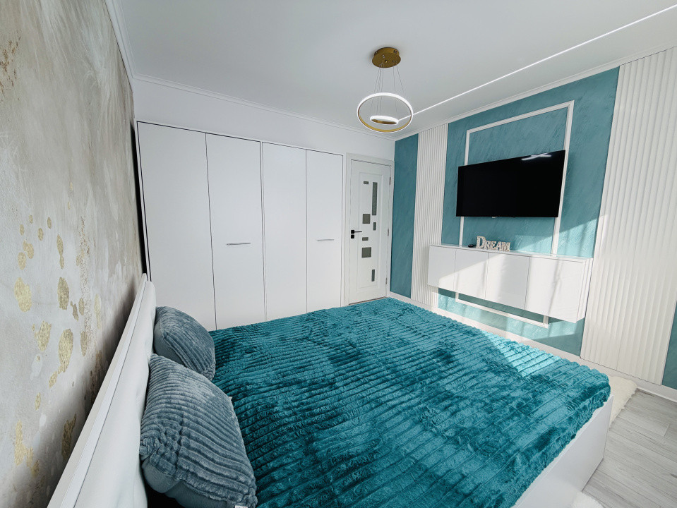 Apartament 3 camere, etaj 2, complet renovat, 67mp, zona Dambovita