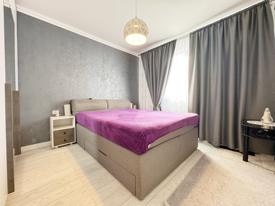 Duplex 3 camere 80mp utili+8mp terasa+anexe, 418mp teren, Mosnita Noua