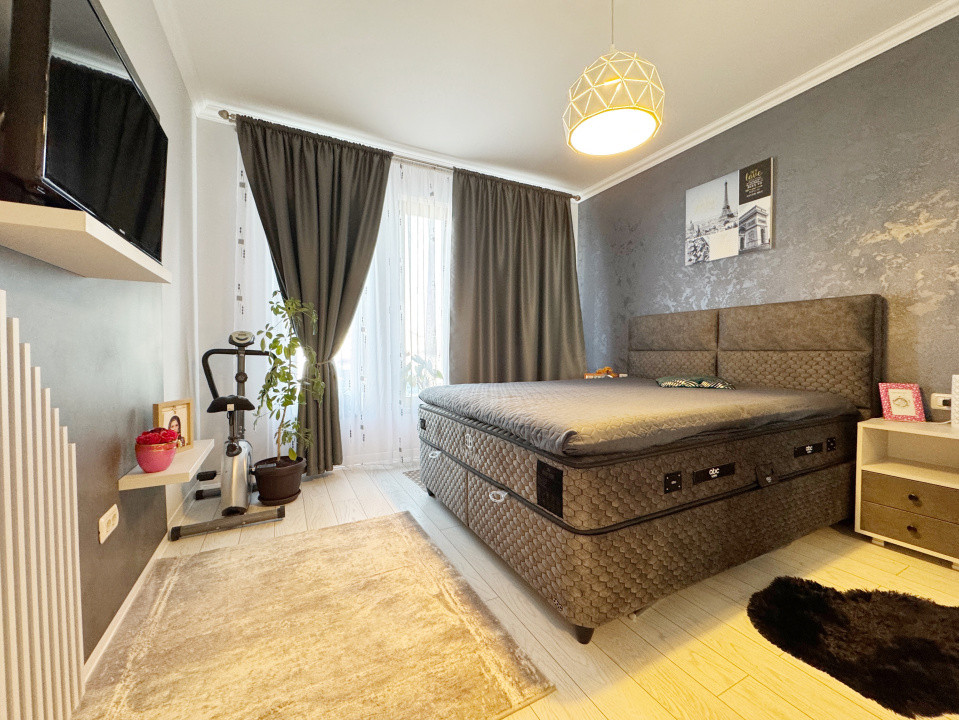 Duplex 3 camere 80mp utili+8mp terasa+anexe, 418mp teren, Mosnita Noua