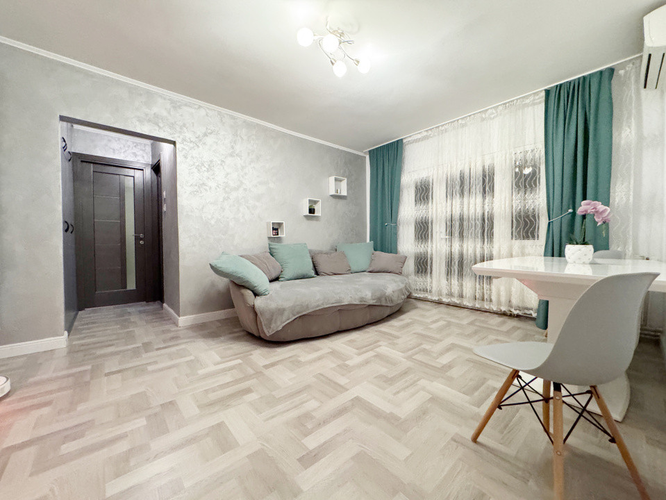 Apartament 3 camere, 62mp utili + 4mp balcon, etaj 2/4, zona Kiriac