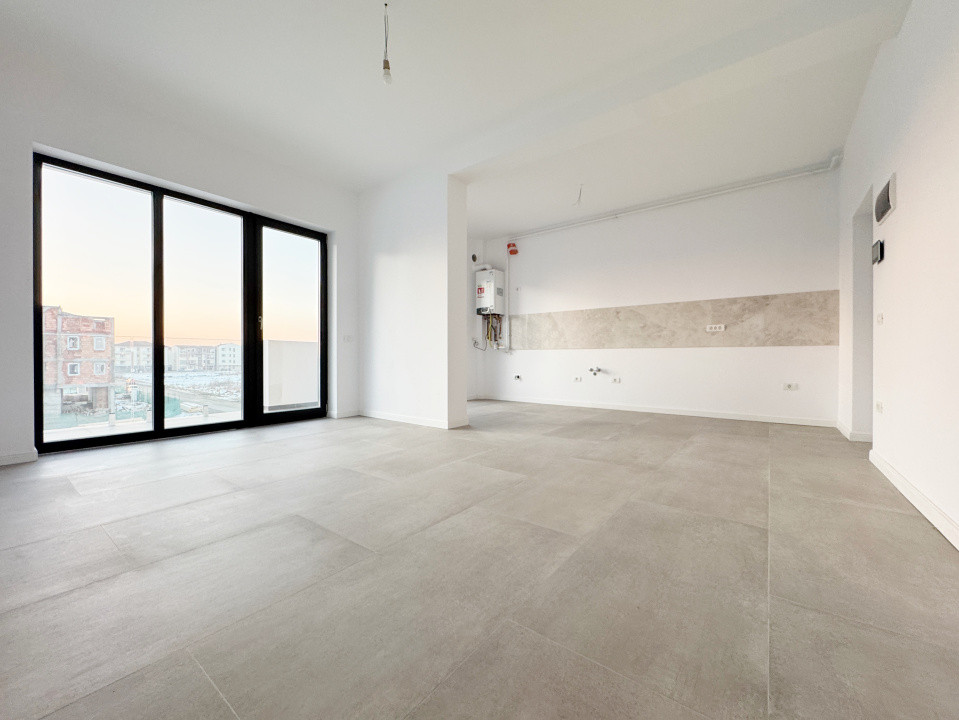 Apartament 2 camere 47mp utili + 8mp balcon, Giroc