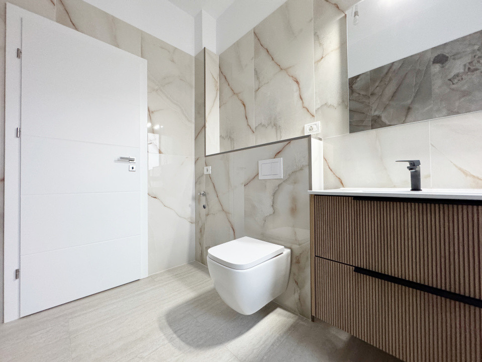 Apartament 2 camere decomandat, 52mp utili + 8mp balcon, Giroc