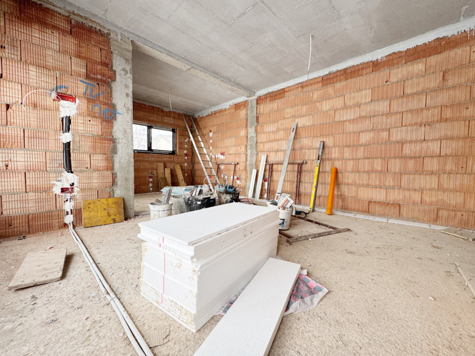 Duplex 3 camere 75mp utili+16mp terasa, 310 teren, Mosnita Noua