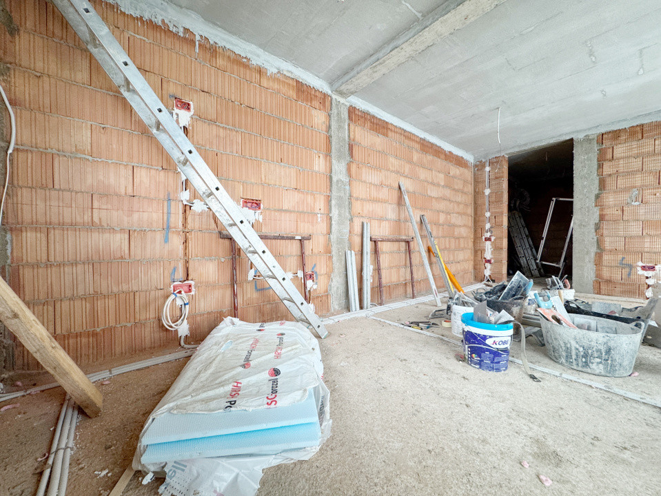 Duplex 3 camere 75mp utili+16mp terasa, 310 teren, Mosnita Noua