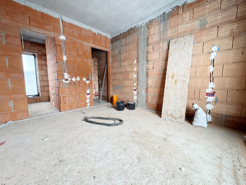 Duplex 3 camere 75mp utili+16mp terasa, 310 teren, Mosnita Noua