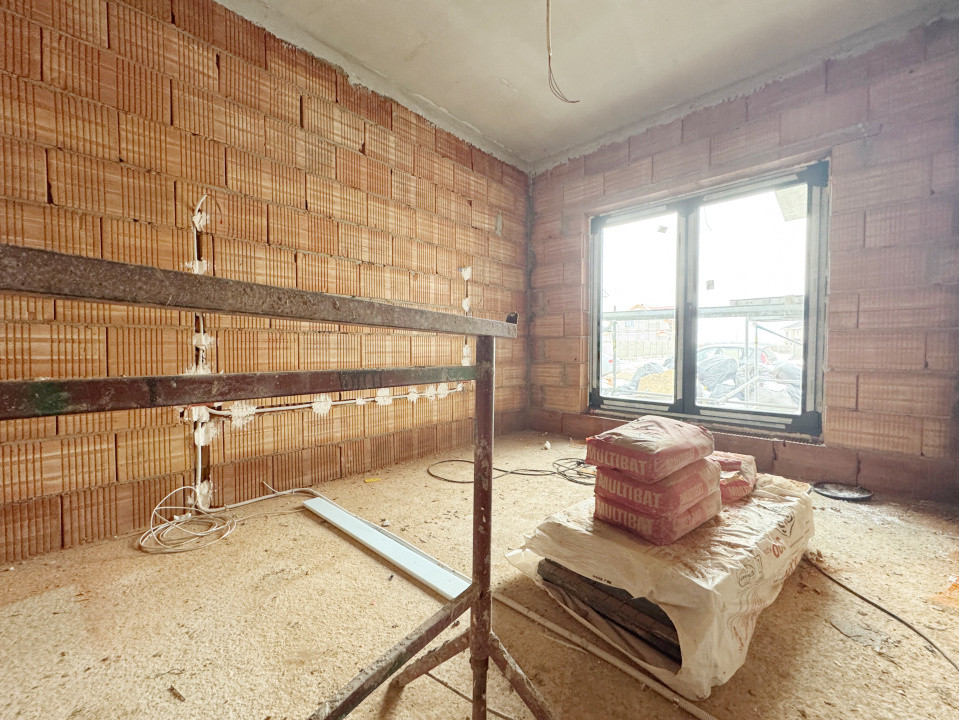 Duplex 3 camere 75mp utili+16mp terasa, 310 teren, Mosnita Noua