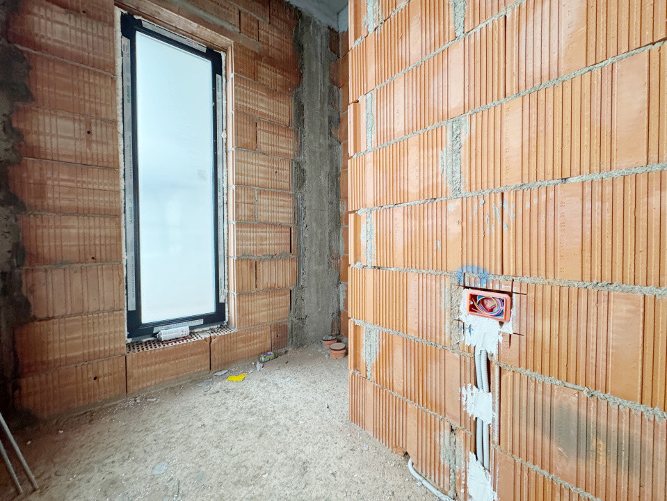 Duplex 3 camere 75mp utili+16mp terasa, 310 teren, Mosnita Noua