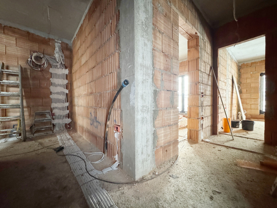 Duplex 3 camere 75mp utili+16mp terasa, 310 teren, Mosnita Noua