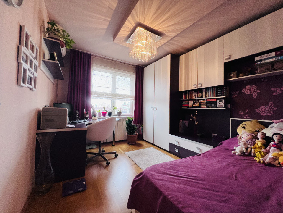 Apartament 3 camere, decomandat, 69mp utili, etaj 6/8, zona Circumvalatiunii