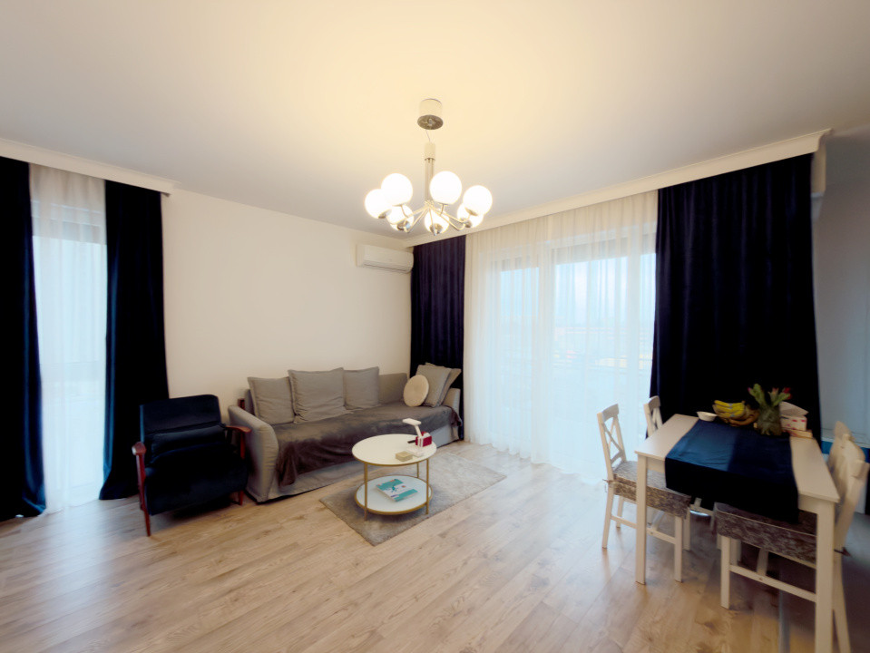 Apartament 2 camere, 53mp, 1 loc de parcare, etaj 3/9 -IRIS ARMONIA