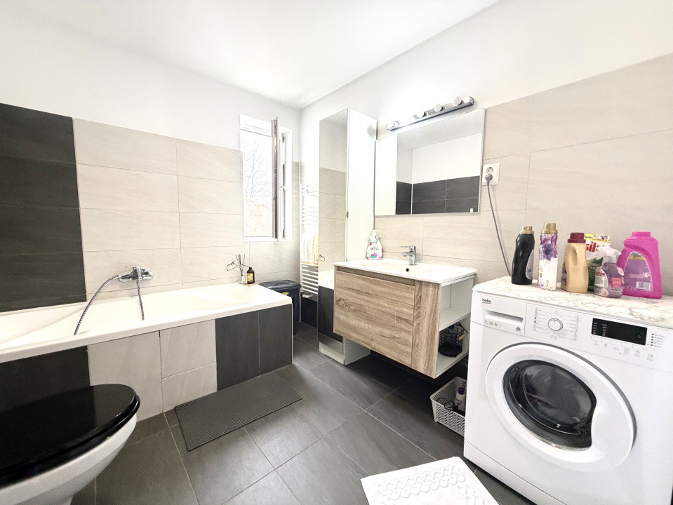 Duplex mobilat, 4 camere, 98 mp utili, 341 mp teren - Sanandrei