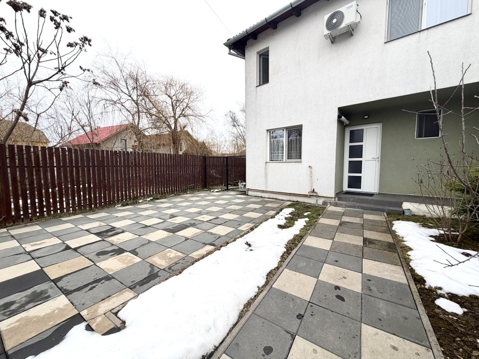 Duplex mobilat, 4 camere, 98 mp utili, 341 mp teren - Sanandrei