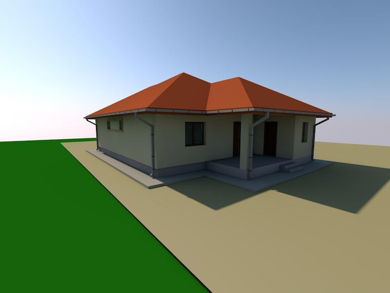 Casa individuala, 100 mp utili, 540 mp teren - Sanandrei