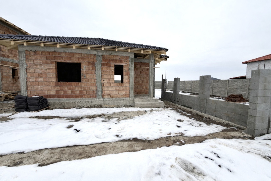 Casa individuala, 100 mp utili, 540 mp teren - Sanandrei