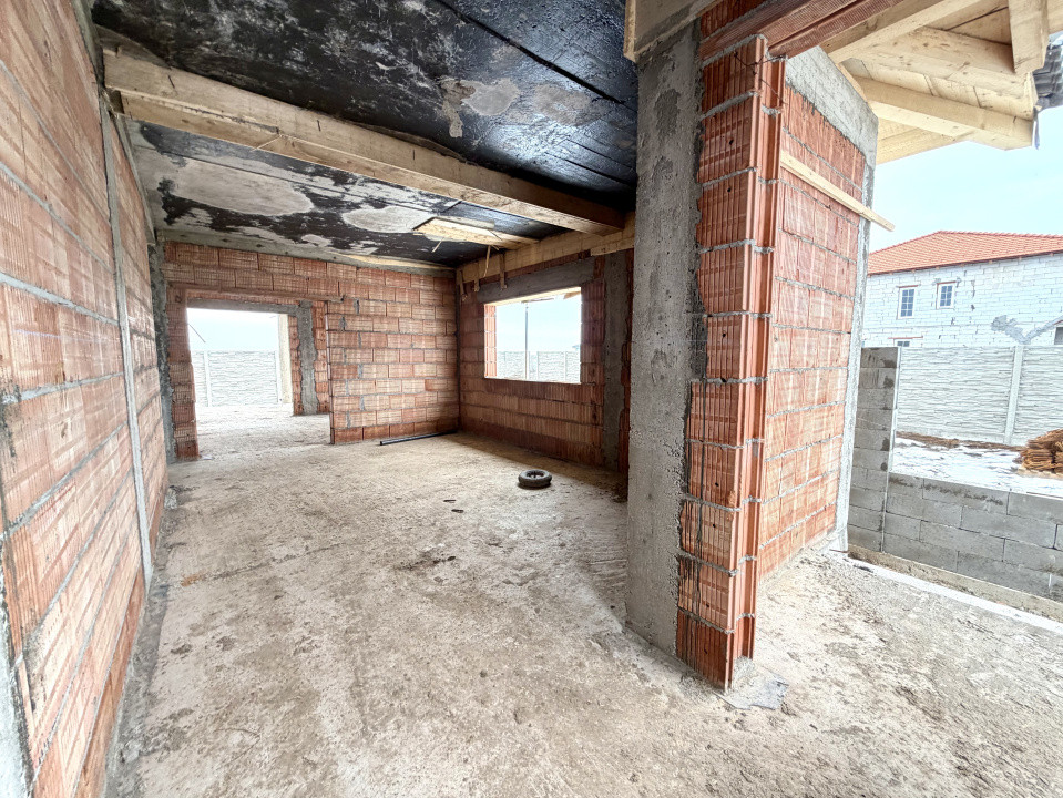 Casa individuala, 100 mp utili, 540 mp teren - Sanandrei