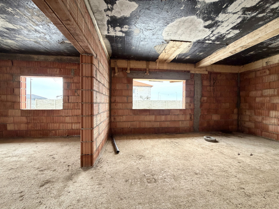 Casa individuala, 100 mp utili, 540 mp teren - Sanandrei