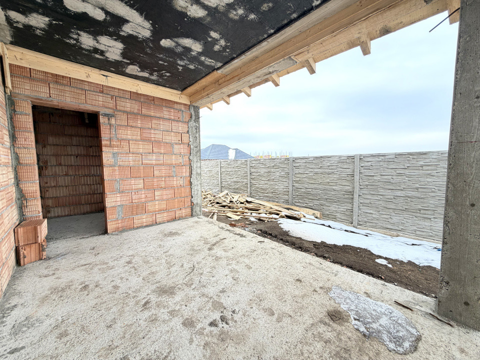 Casa individuala, 100 mp utili, 540 mp teren - Sanandrei