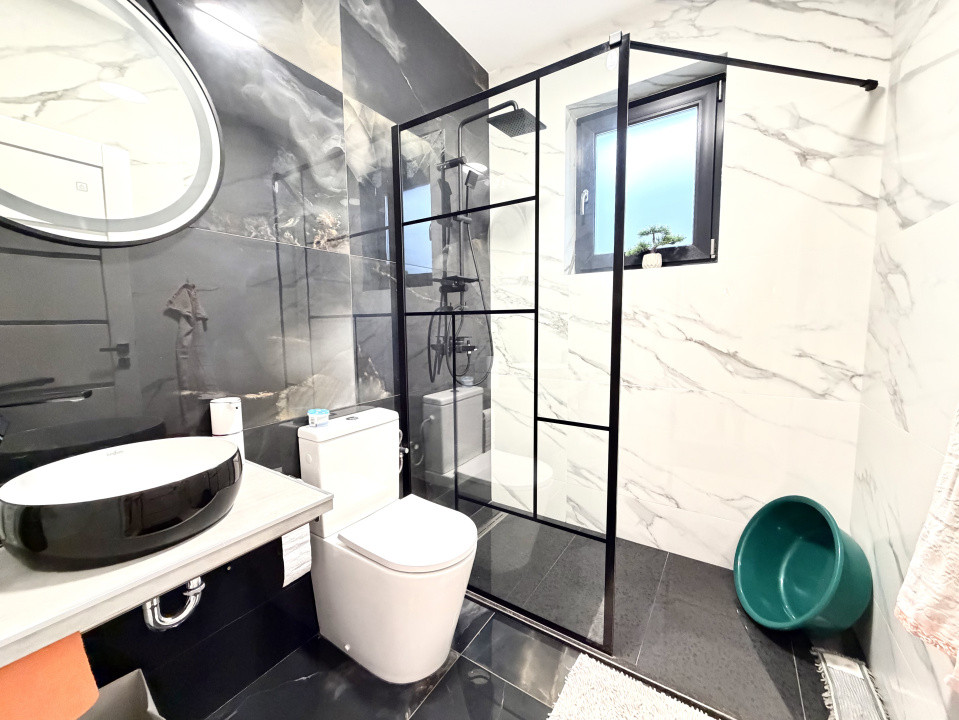 Duplex parter, 80 mp utili, 414 mp teren - Mosnita Noua