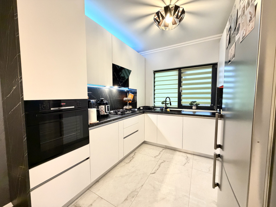 Duplex parter, 80 mp utili, 414 mp teren - Mosnita Noua