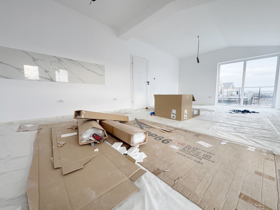 Penthouse 3 camere decomandat, 70mp utili, 30mp terasa, Giroc-Braytim