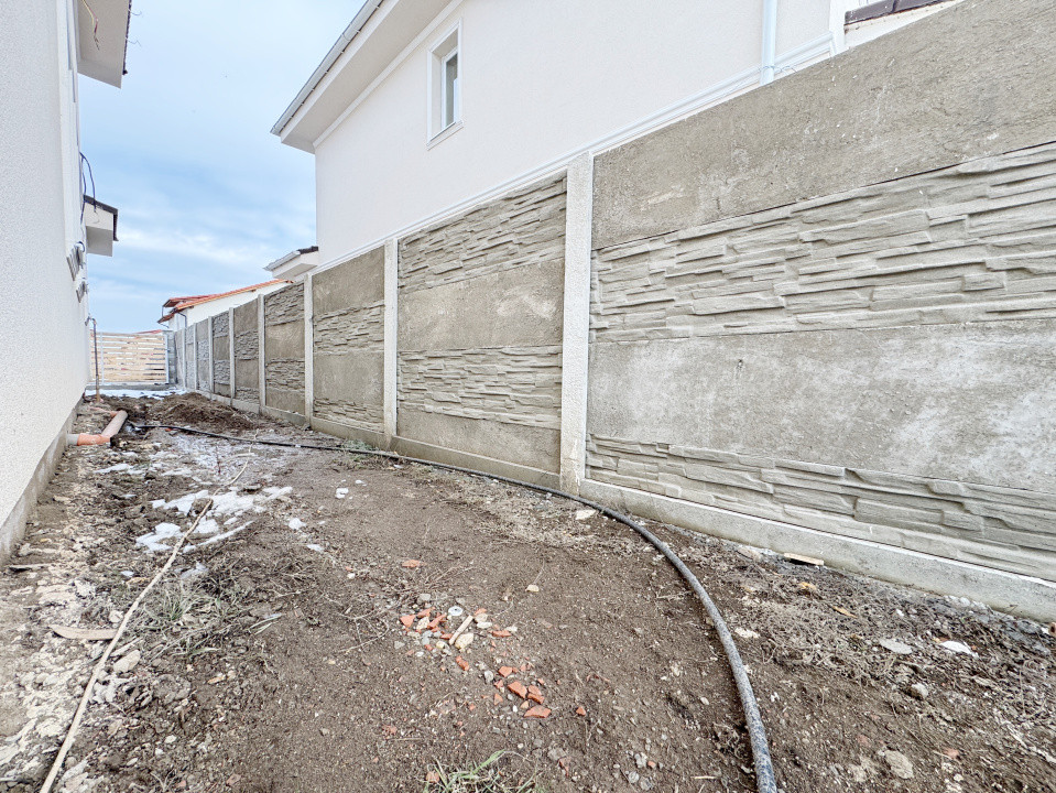 Duplex 4 camere, 110mp utili + 15mp terasa, 300 teren, Mosnita Noua