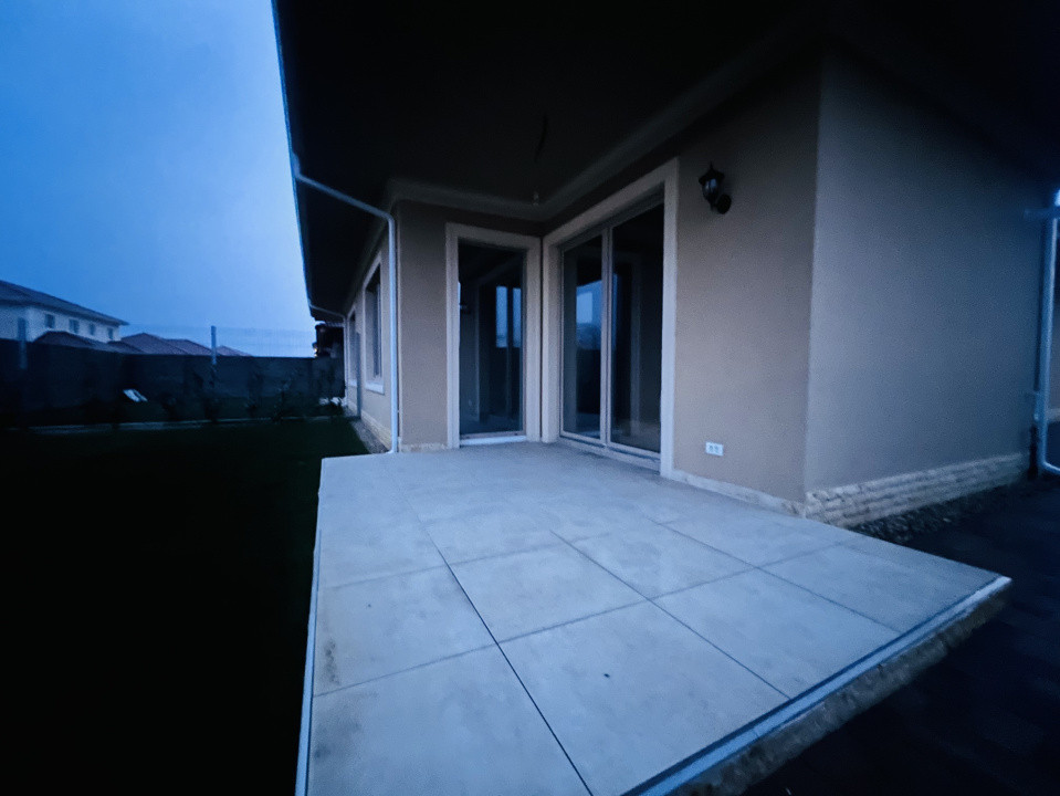 Duplex 3 camere, parter, 85 mp utili, 340 mp teren - Mosnita Noua