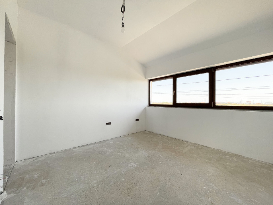 COMISON 0%-Duplex 5 camere, 122 mp utili, 390 mp teren-Mosnita Noua